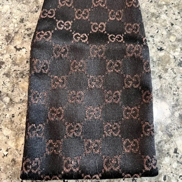 Gucci travel poach small brown - Picture 2 of 3